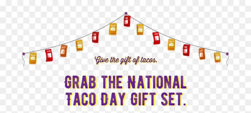Grab The National Taco Day Gift Set - Graphic Design, HD Png Download - cool ranch doritos png