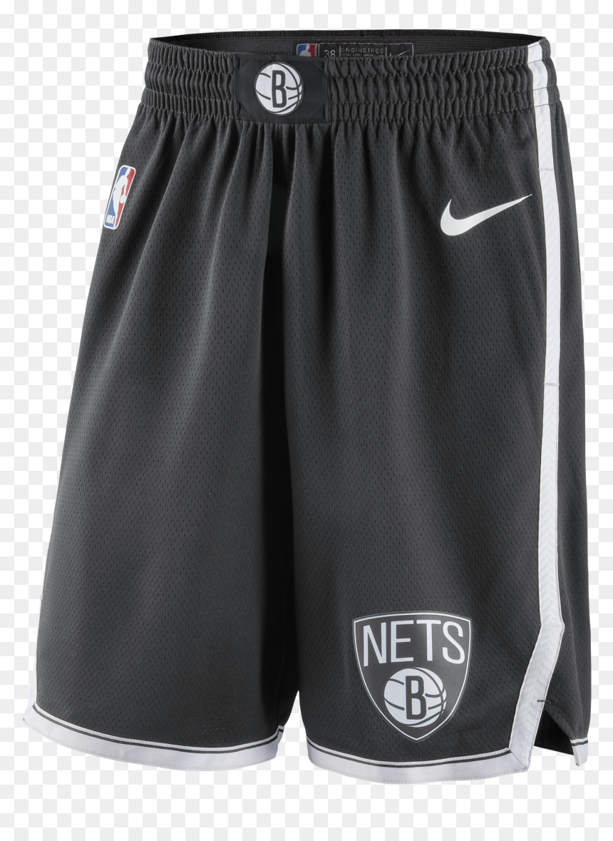 Nike Brooklyn Nets Shorts, HD Png Download - brooklyn nets png