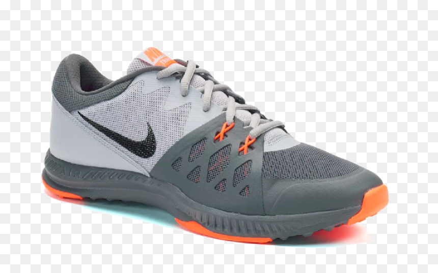 Gym Shoes Transparent Images - Nike Training Shoes Orange Grey, HD Png Download - gym shoes png