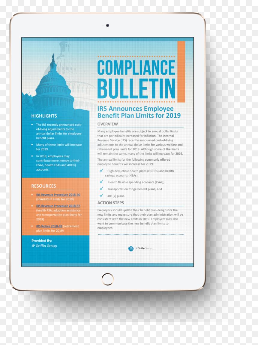 Compliance Overview Newsletters, HD Png Download - irs png