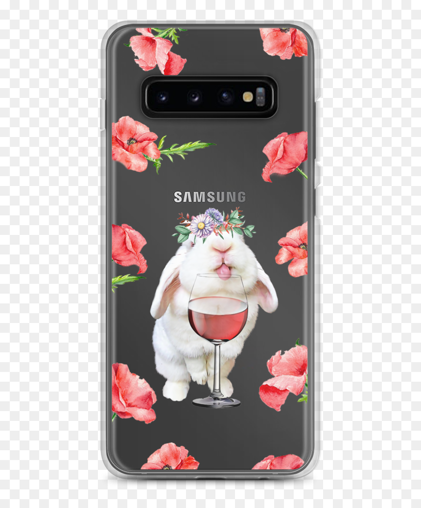 Image Of Blanco "wine & Flowers - Iphone, HD Png Download - samsung logo blanco png
