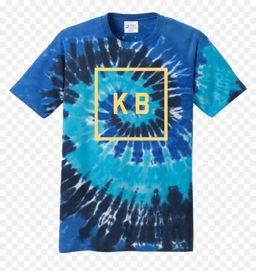 Tie Dye Shirts, HD Png Download - blue tie png