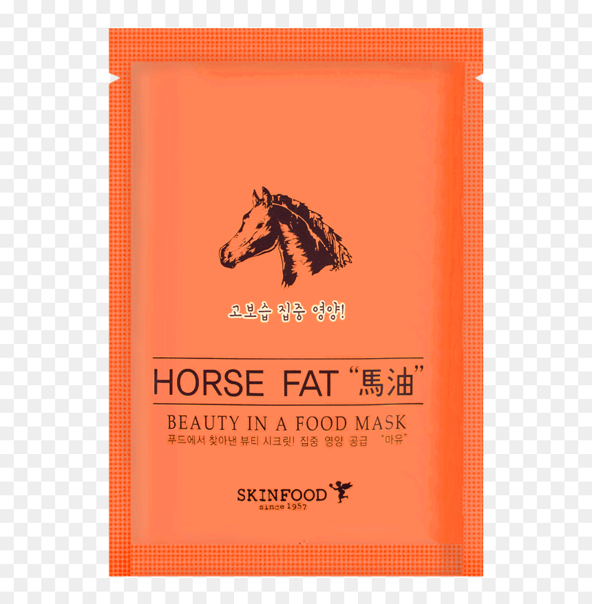 Skin Food Horse Oil, HD Png Download - horse head mask png