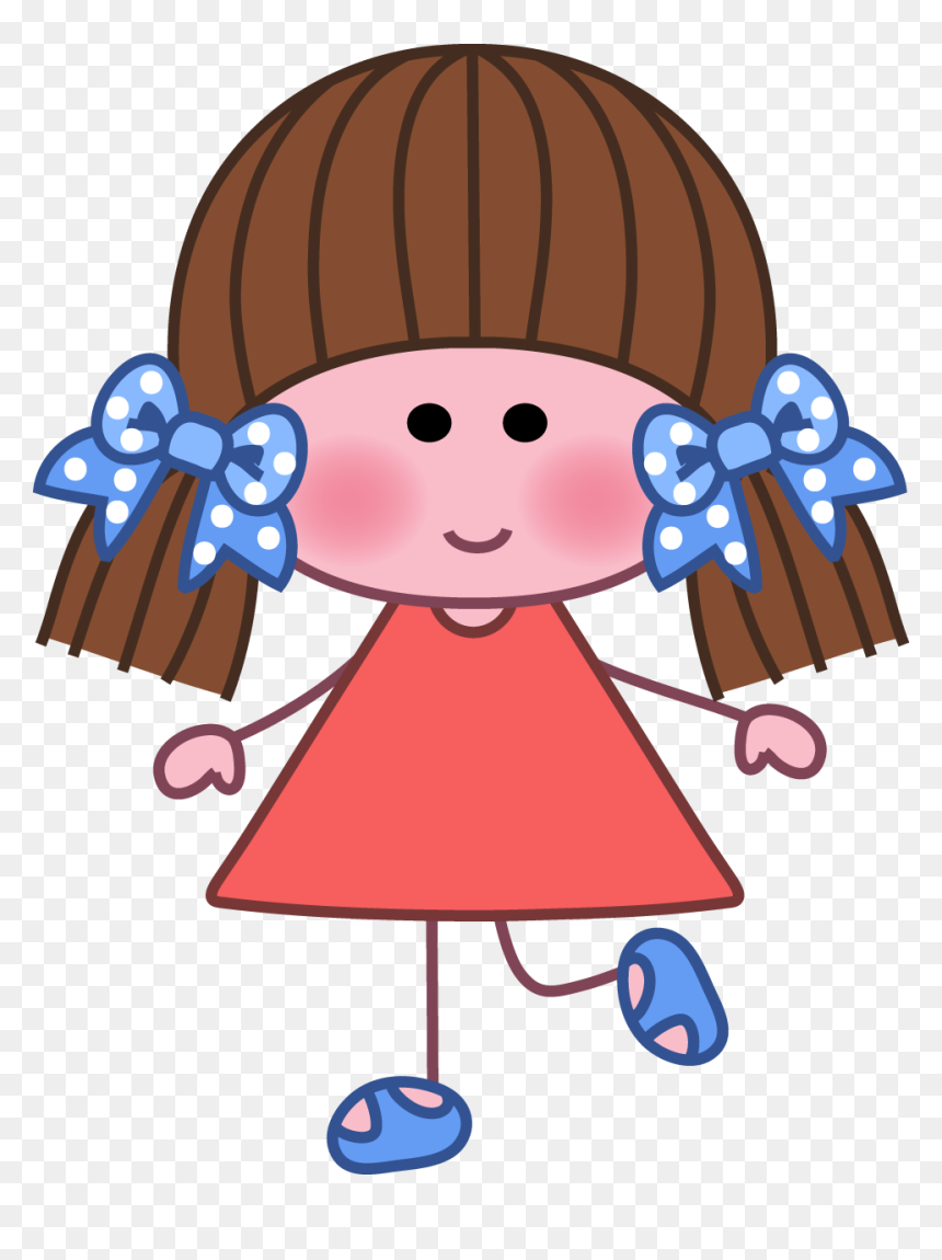 Dibujo De Una Nena, HD Png Download - girl stick figure png