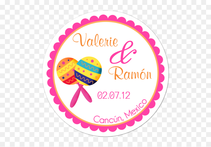 Baby Minnie Mouse Pink Png, Transparent Png - mexican maracas png