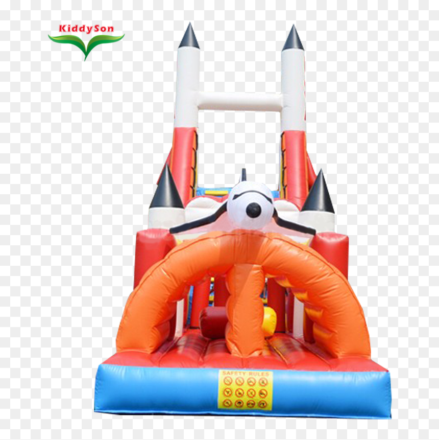 Hot Sale Crawl And Climbing Inflatable Castle,rocket - Inflatable, HD Png Download - bouncy castle png