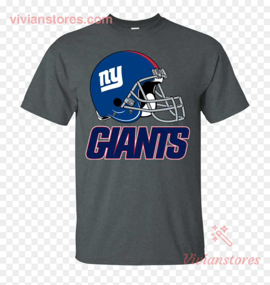 T-shirt, HD Png Download - ny giants helmet png