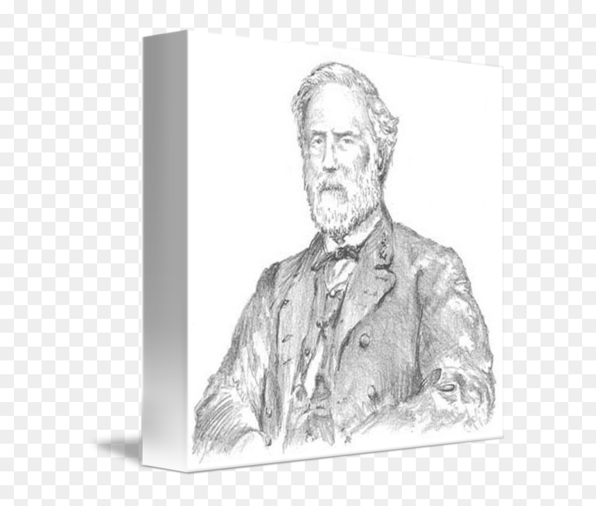 Transparent Robert E Lee Clipart - Sketch, HD Png Download - robert e lee png