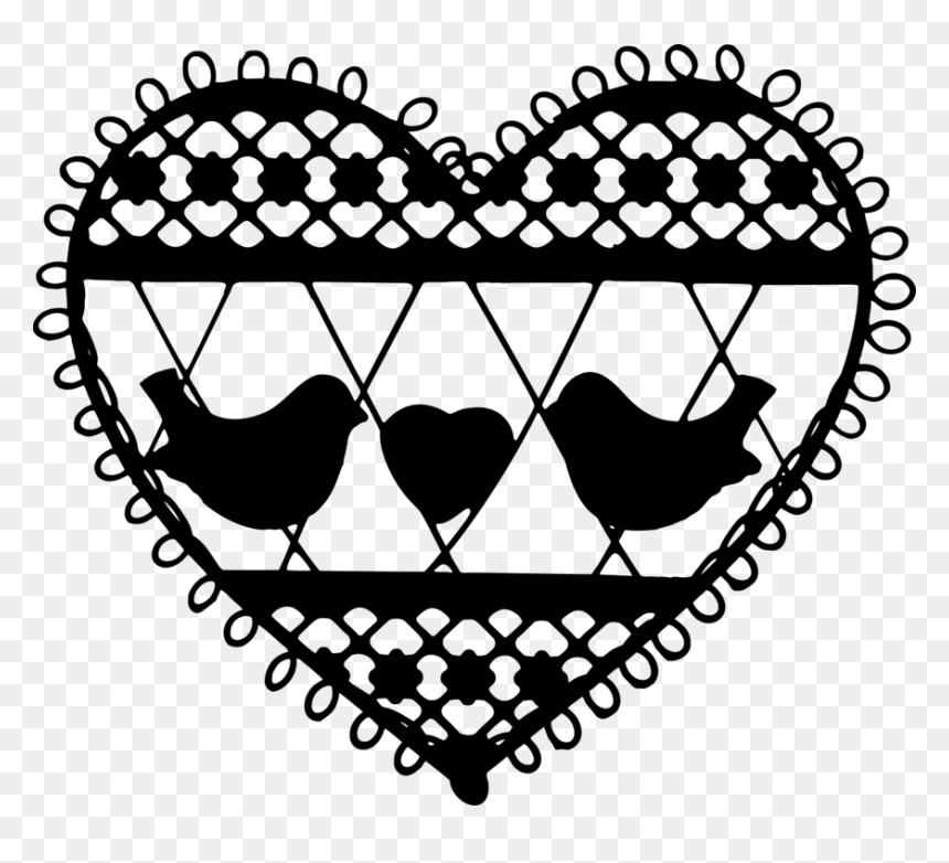 Heart,love,symmetry - Portable Network Graphics, HD Png Download - love bird png