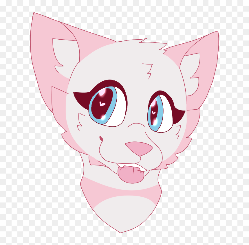 Cat Yawns, HD Png Download - baby wolf png