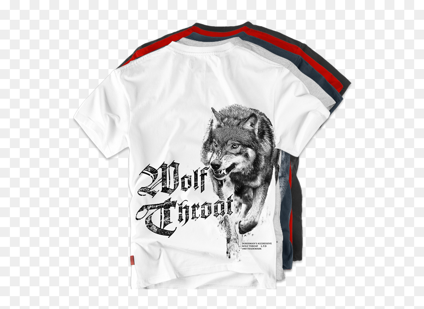Da T Wolfthroat-ts116 - Dobermans Aggressive Mikiny, HD Png Download - baby wolf png