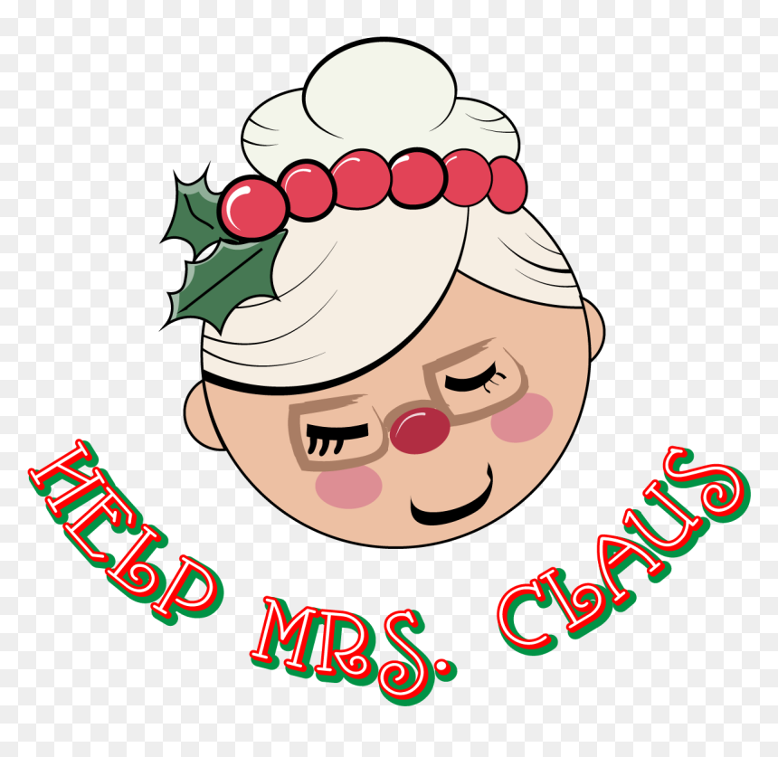 Help Mrs - Claus, HD Png Download - mrs claus png