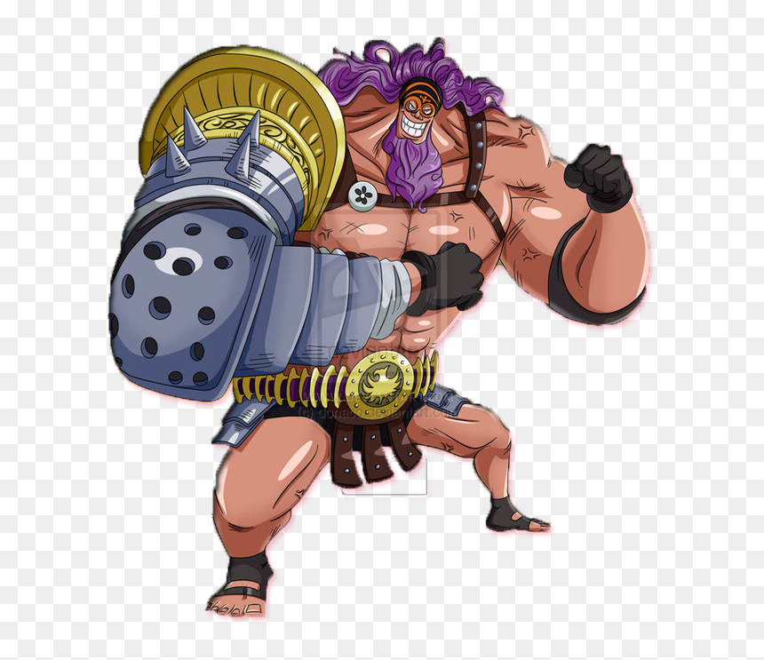 Jesus Burgess One Piece By Kakashihyuga-d9vk0vq - Burgess One Piece, HD Png Download - one piece.png