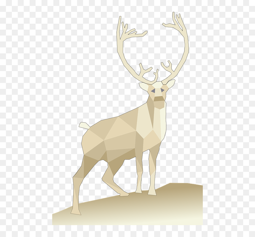 Elk, HD Png Download - rudolph antlers png