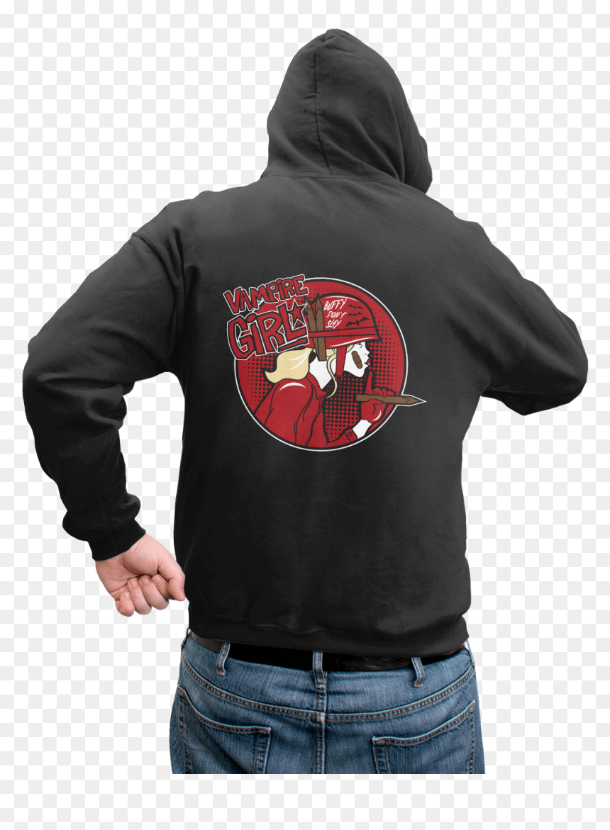 Hoodie, HD Png Download - vampire girl png