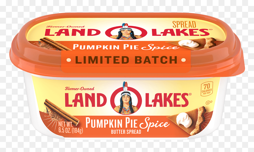 Land O Lakes Pumpkin Spice Butter, HD Png Download - real pumpkin png
