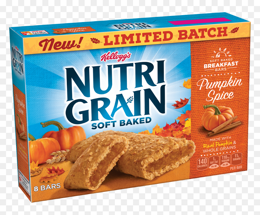 Nutri Grain Soft Baked Bars, HD Png Download - real pumpkin png