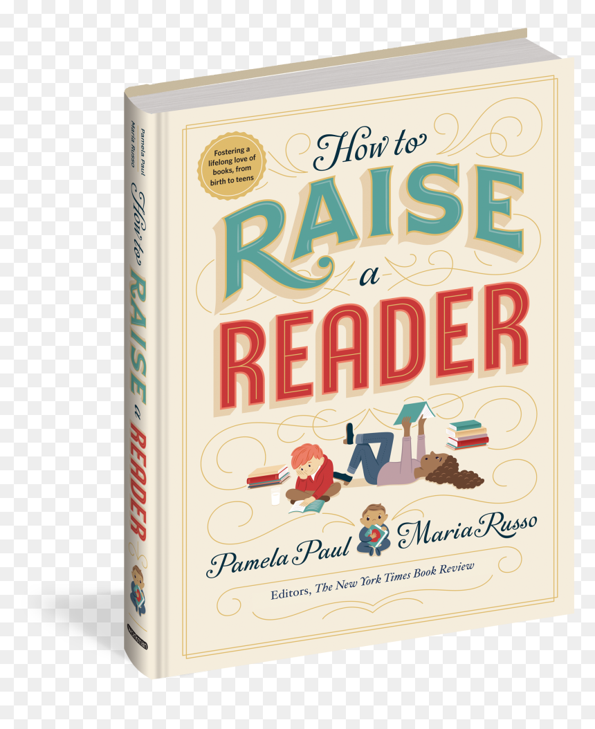 Cover - Raise A Reader Pamela Paul, HD Png Download - kid reading png