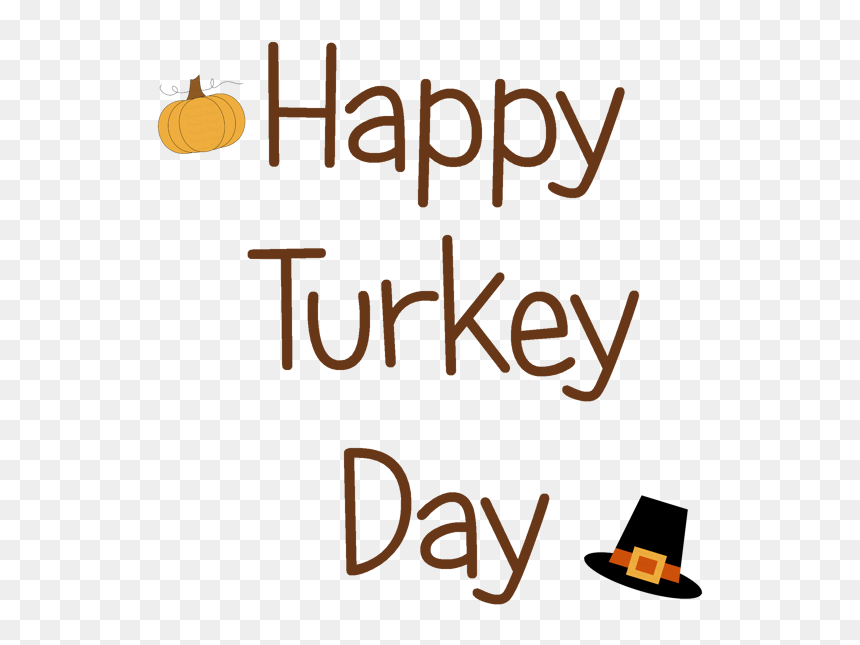 Happy Turkey Day Clip Art, HD Png Download - happy veterans day png