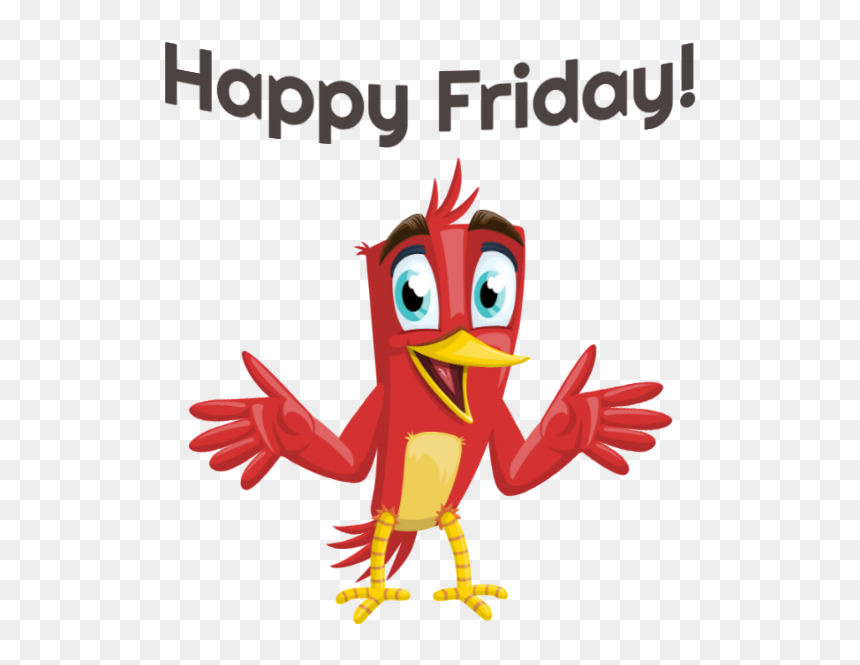 Bird, HD Png Download - happy friday png