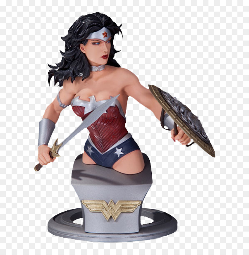 Dc Super Heroes - Buste Wonder Woman, HD Png Download - super woman png