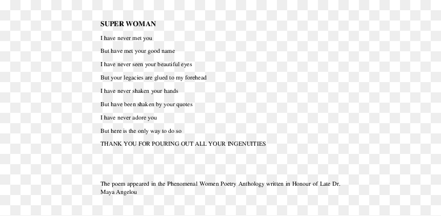 Document, HD Png Download - super woman png