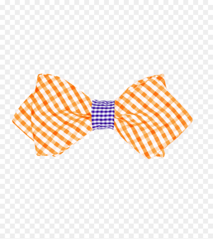 Boy"s Orange & Purple Bow Tie - Texture Fabric 4k, HD Png Download - bow tie png transparent