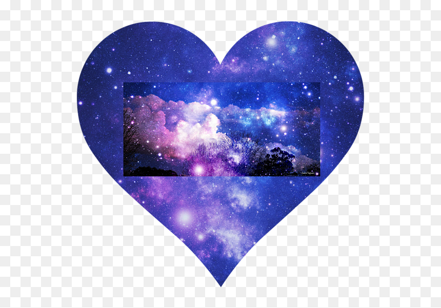 Heart, HD Png Download - star sky png