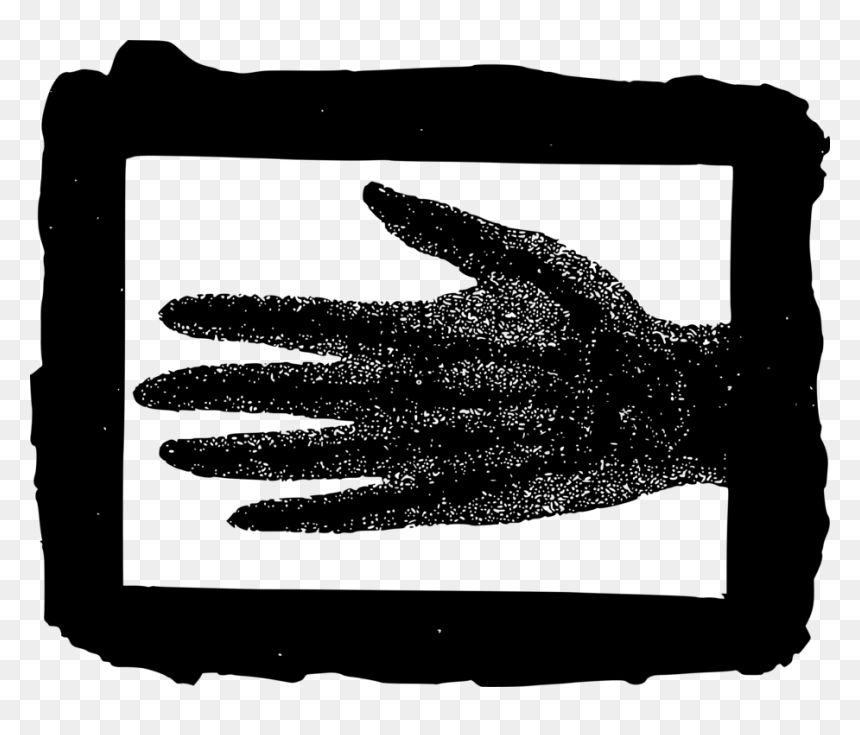 Illustration, HD Png Download - white handprint png