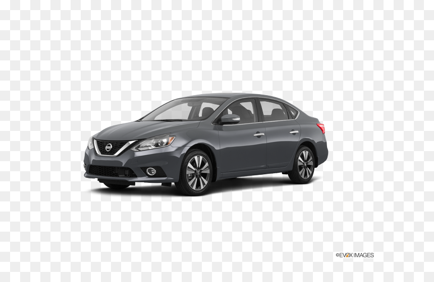 2018 Nissan Sentra Sv Black, HD Png Download - car driving away png