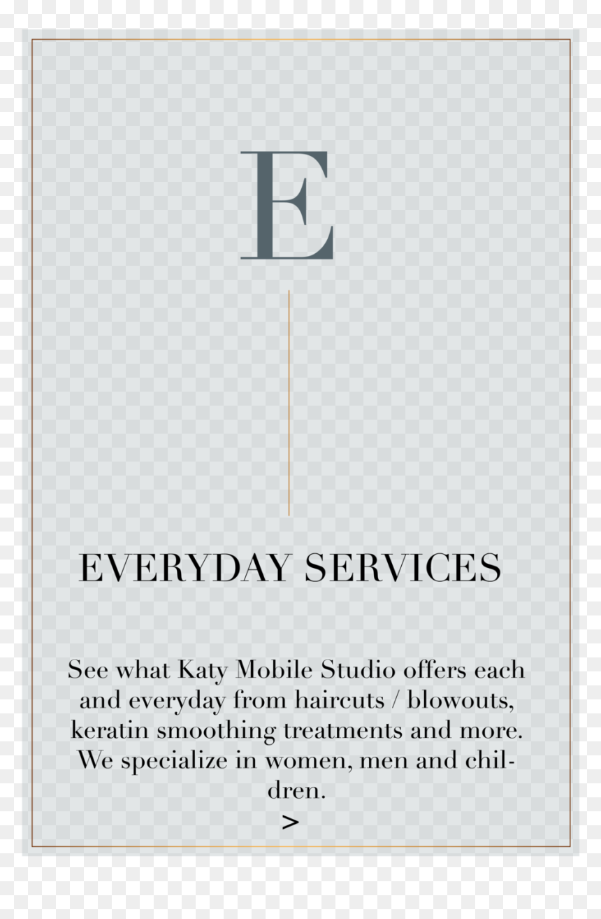 Everyday Services-01 - Ink, HD Png Download - men hairstyle png