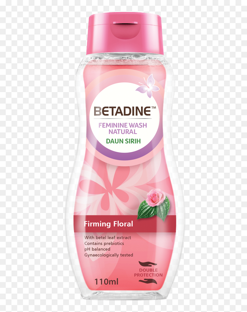 B Sirih Merah - Betadine Feminine Wash Natural, HD Png Download - daun png
