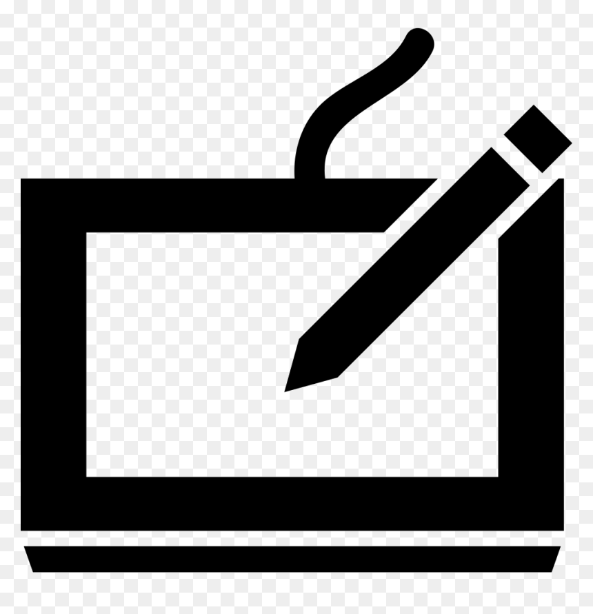 Drawing Tablet Design Tool - Icon Png Drawing Tool, Transparent Png - drawing tablet png