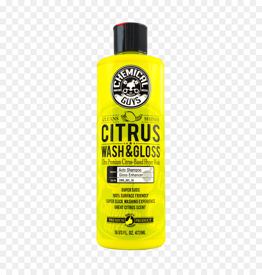 Citrus Wash &amp - Cws_301_16 Chemical Guys Citrus Wash Gloss, HD Png Download - guy laying down png