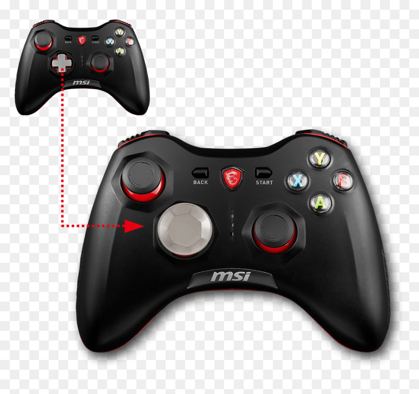 Rgb - Pc Msi, HD Png Download - game controler png