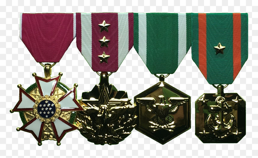 Usmc 8 Medals Mounted, HD Png Download - colonel rank png