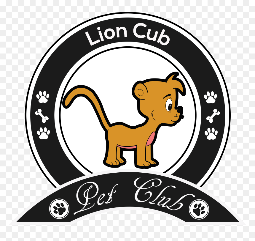 Baby Cartoon Cats, HD Png Download - lion cub png