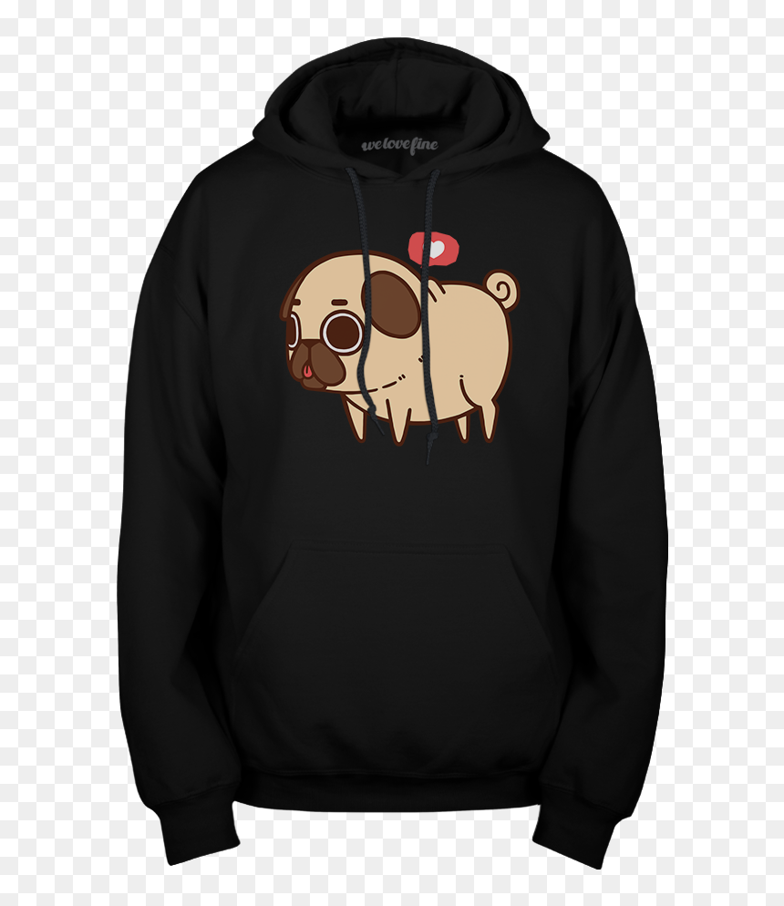 Puglie Pug, HD Png Download - black pug png