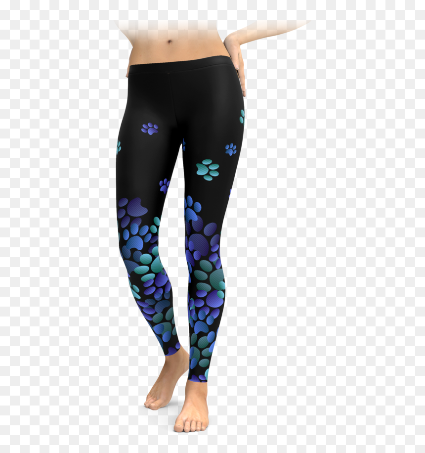 American Eagle Corgi Leggings, HD Png Download - blue paw png