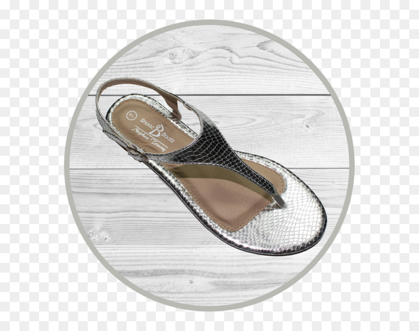 Flip-flops, HD Png Download - metallic texture png