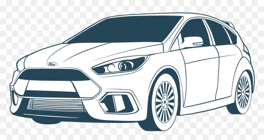 Car Art - Ford Clipart, HD Png Download - cars .png