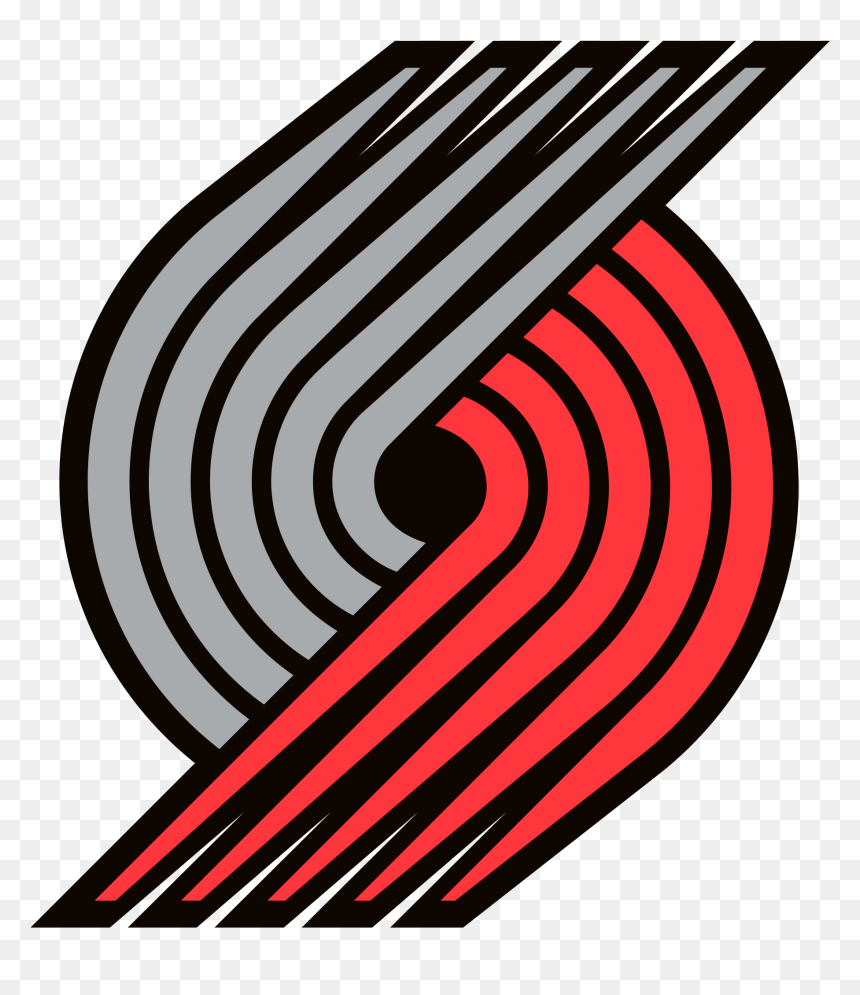 Trail Blazers Old Logo, HD Png Download - blazers logo png