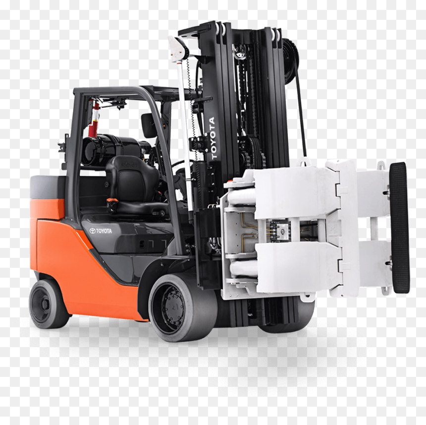 Roll Clamp Forklift, HD Png Download - clamp png