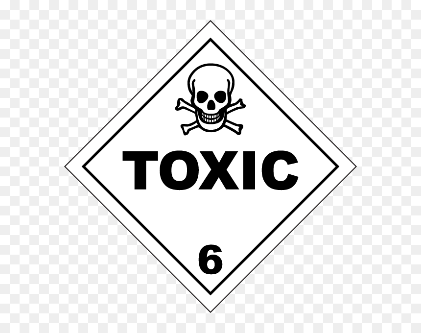 Class 6 Toxic And Infectious Substances, HD Png Download - toxic logo png