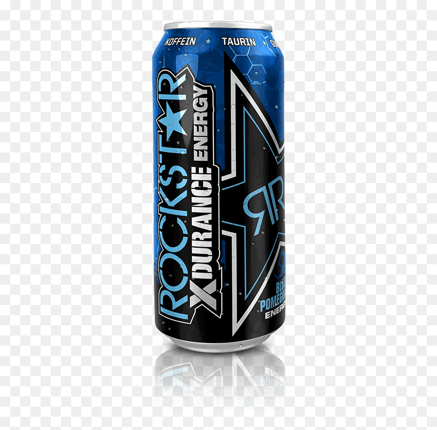 Rockstar Blueberry Pomegranate Acai, HD Png Download - energy drinks png