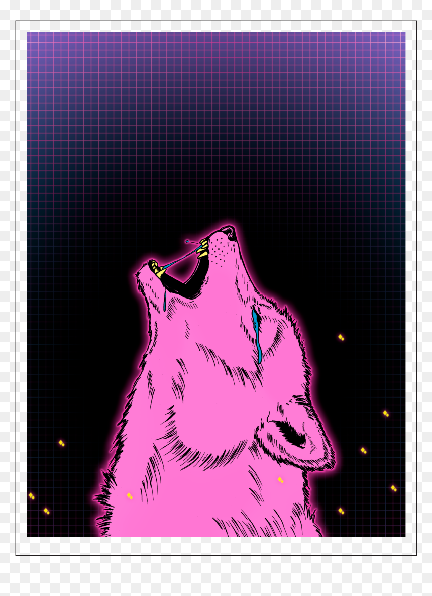 Image Of Crying Leon Vaporwave Cover Art Print, HD Png Download - vaporwave text png
