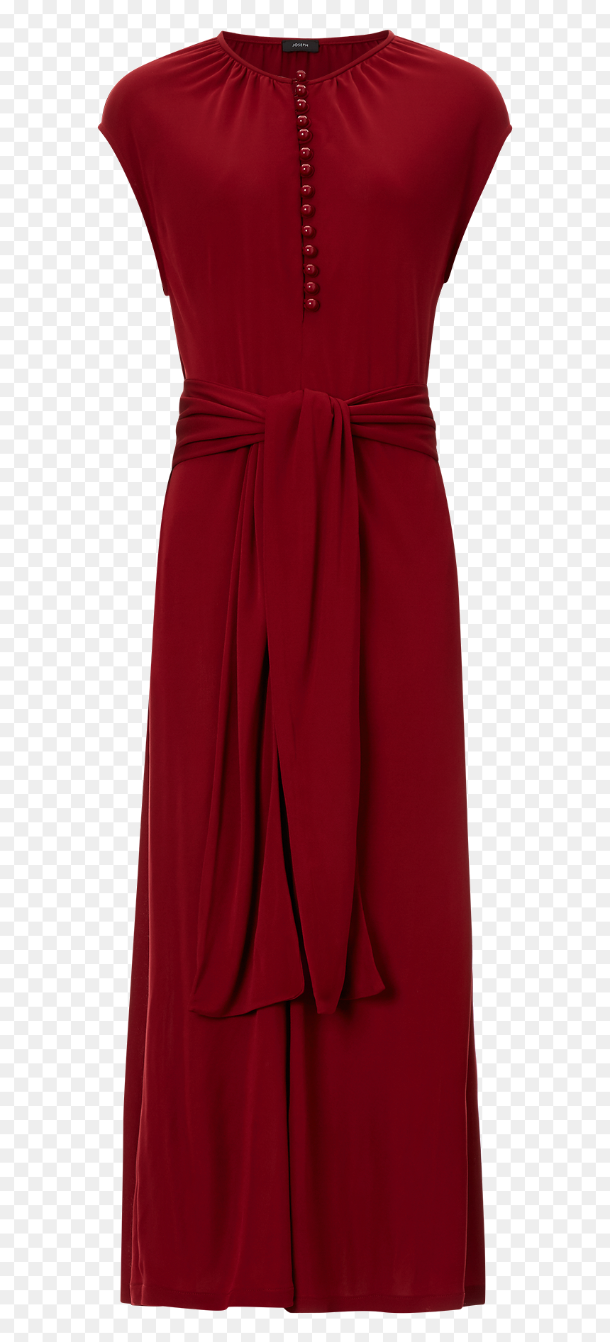 Joseph, Romy Crepe Jersey Dress, In Ruby - Day Dress, HD Png Download - red scribble png