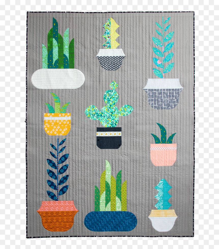 Cactus Quilt Patterns Saguaro, HD Png Download - png ruler
