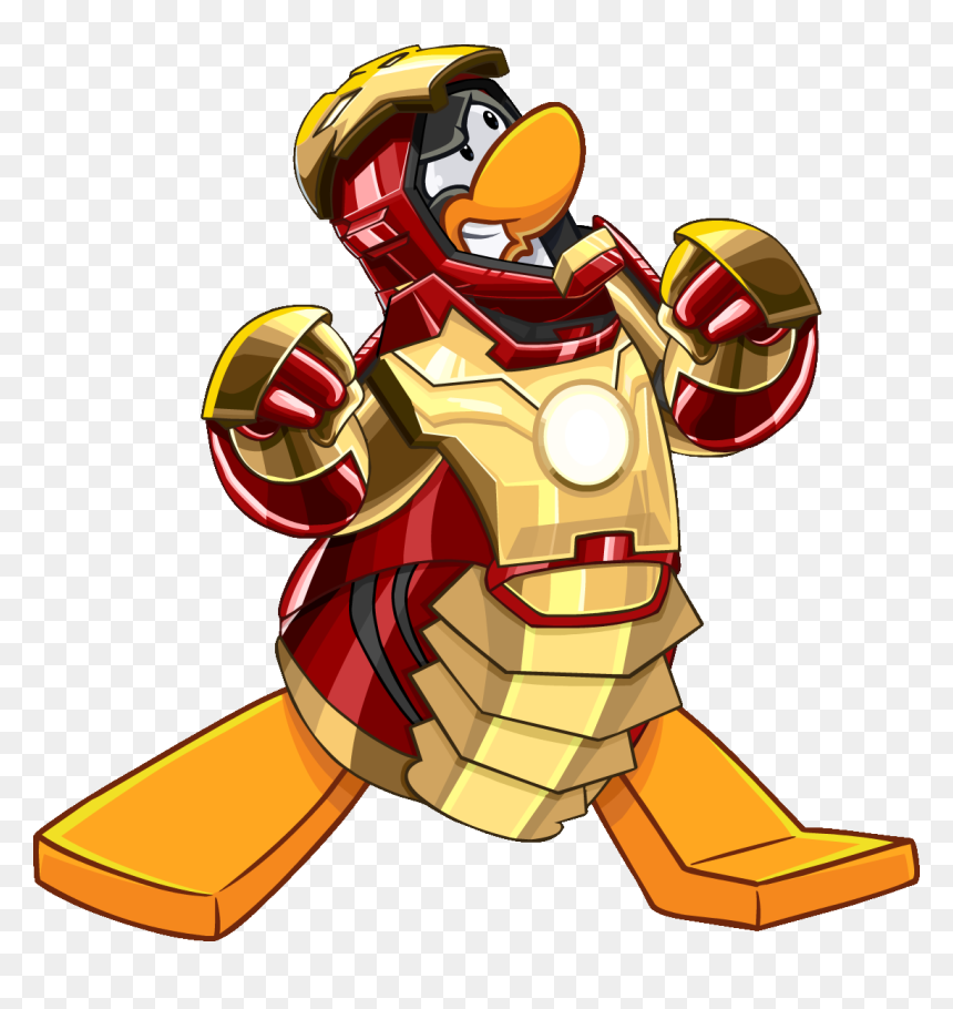 Iron Man Clipart Disney Xd - Club Penguin Marvel 2013, HD Png Download - disney xd png