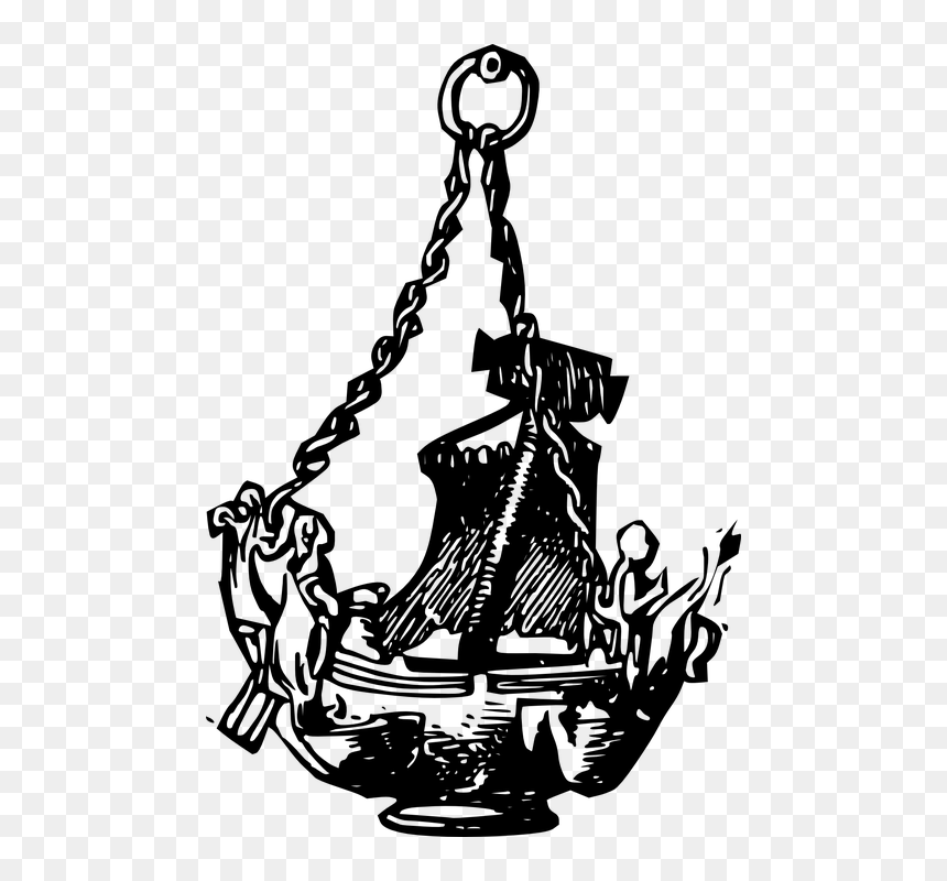 Old Lamp Png Illustration, Transparent Png - chandelier vector png